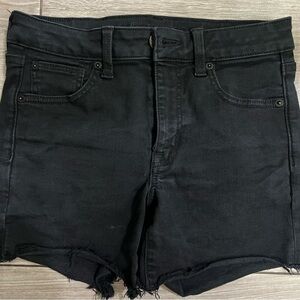 American Eagle Outfitters Black Jean Shorts